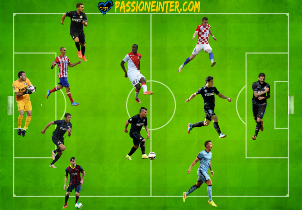 FOTO – Come cambia l’Inter con Salah e Jovetic
