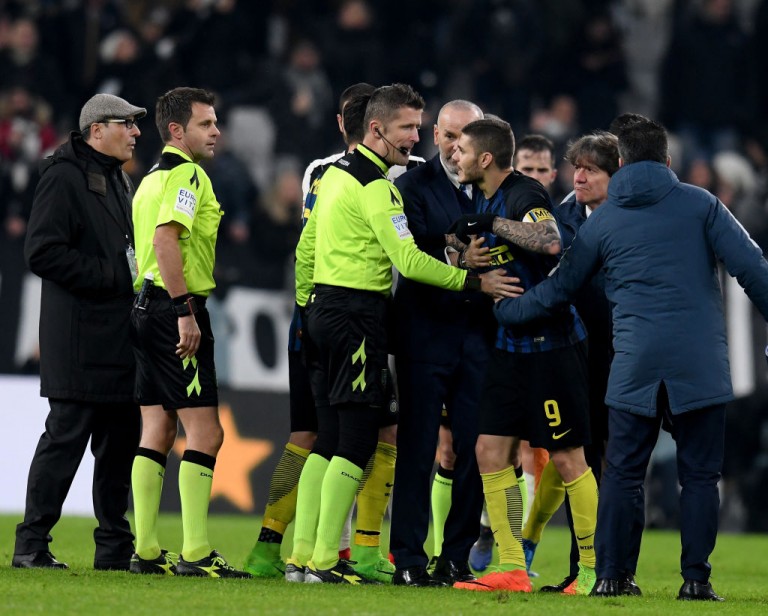Resta irritazione verso Rizzoli e Orsato per Juve-Inter intervista labate