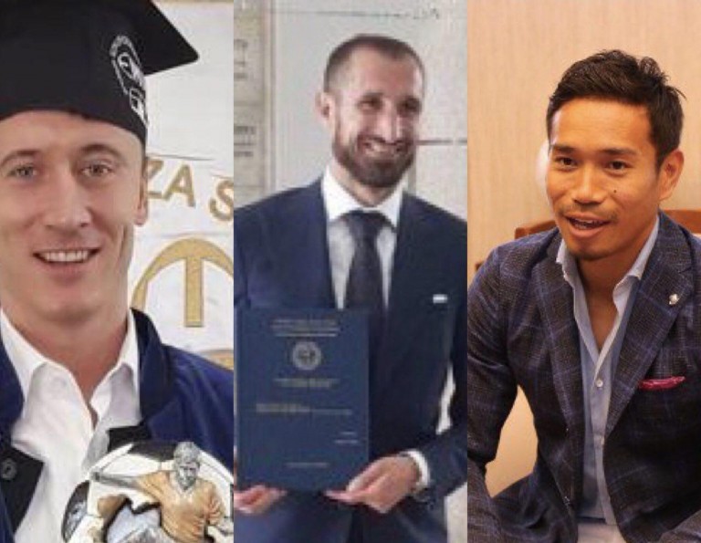 Lewandowski, Nagatomo e i loro colleghi: ecco chi sono tutti i calciatori laureati