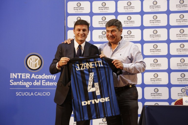 Inter Academy – Javier Zanetti inaugura due scuole calcio in Argentina