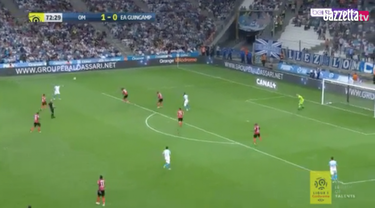 VIDEO – Marsiglia-Guingamp, Payet “sfonda” la porta!