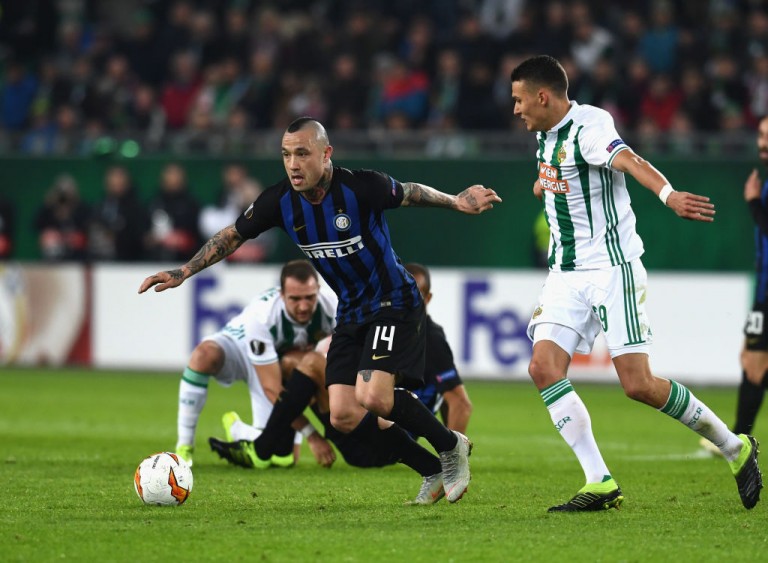 GdS – Le pagelle di Rapid Vienna-Inter: bocciati Nainggolan e Cedric, 7 alla prima da capitano di Handanovic