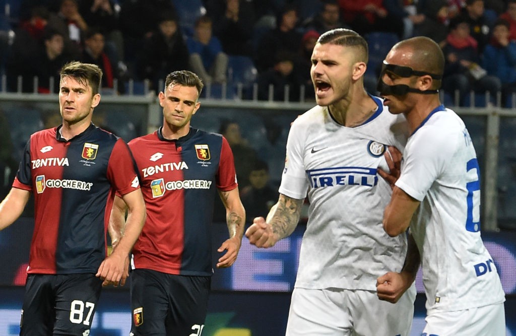 Icardi rientra e firma la sfida con il Genoa con il gol. Poi esulta così su Instagram: “Forza Inter!”