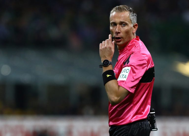 Sampdoria-Inter, designato l’arbitro Valeri: i precedenti