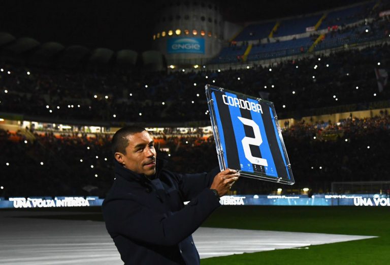 Cordoba: “Le vittorie all’Inter hanno un sapore particolare. Derby ultima gara della carriera? A Zanetti avevo detto che…” Cordoba Inter