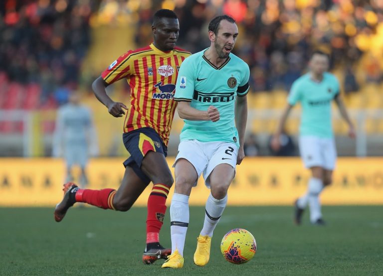 Le PAGELLE di Lecce-Inter: Bastoni croce e delizia, Candreva il peggiore. Ancora male Godin