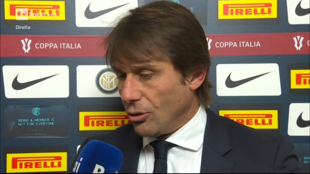 Inter-Cagliari, Conte (Rai): “Lukaku può ancora migliorare. Mercato? Non abbiamo grande disponibilità”