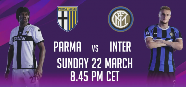 Parma Inter esports streaming