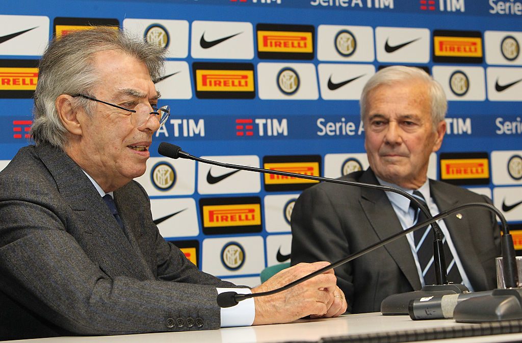 Moratti: “Simoni un gentiluomo, gli impedirono di vincere uno scudetto meritato”