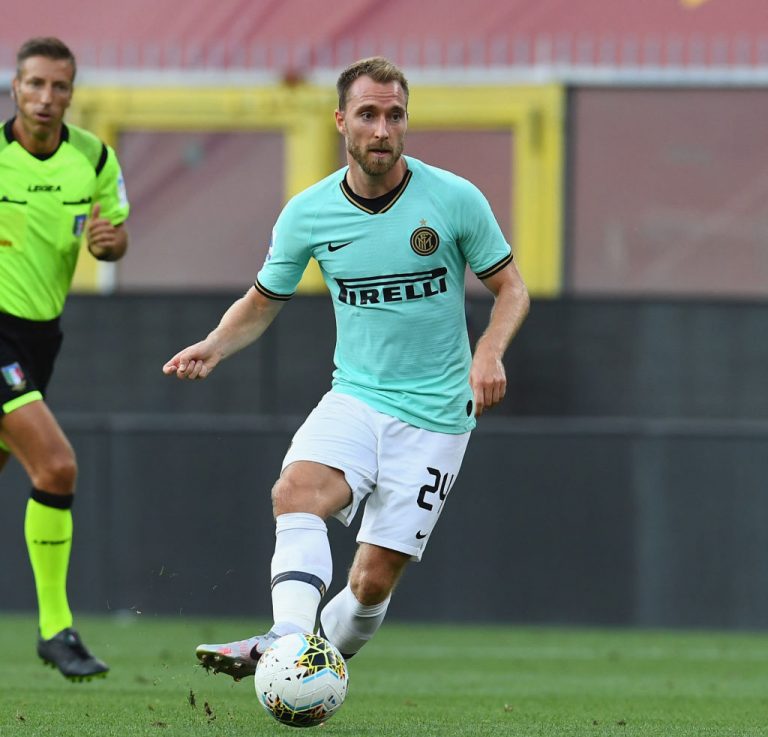 Genoa-Inter, Eriksen amletico e timido: nuova bocciatura dai quotidiani