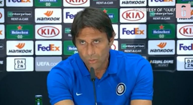 Siviglia-Inter, Conte a InterTv: “Sarà fondamentale imporre il nostro ritmo di gioco”