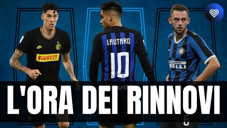 VIDEO – Inter, via ai rinnovi: de Vrij, Barella, Bastoni e Lautaro pronti a firmare!