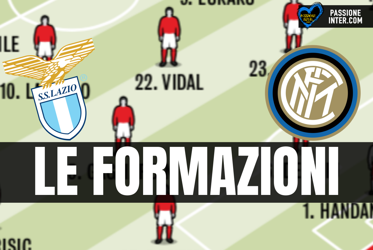 Lazio Inter formazioni