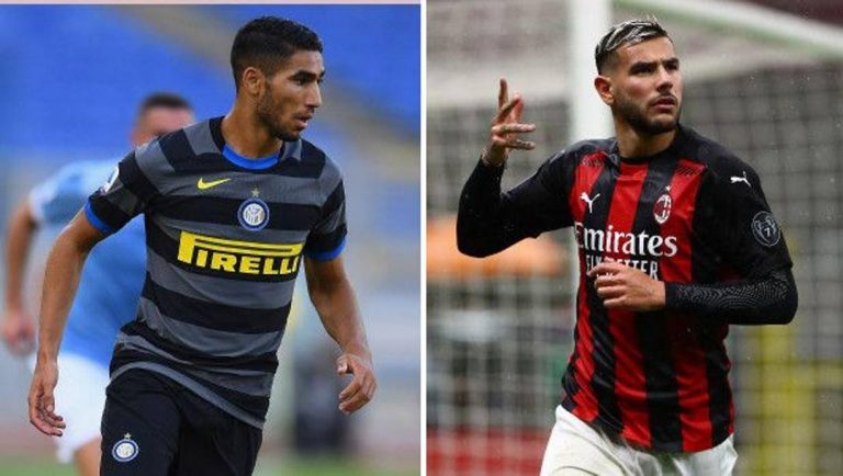 Inter-Milan, Hakimi contro Hernandez: il derby mette le ali. Le statistiche e i numeri a confronto