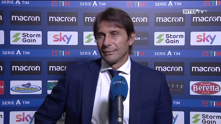Lazio-Inter, Conte (Inter TV): “Avremmo meritato la vittoria. Sono contento di Perisic, tutti devono dare il proprio contributo”