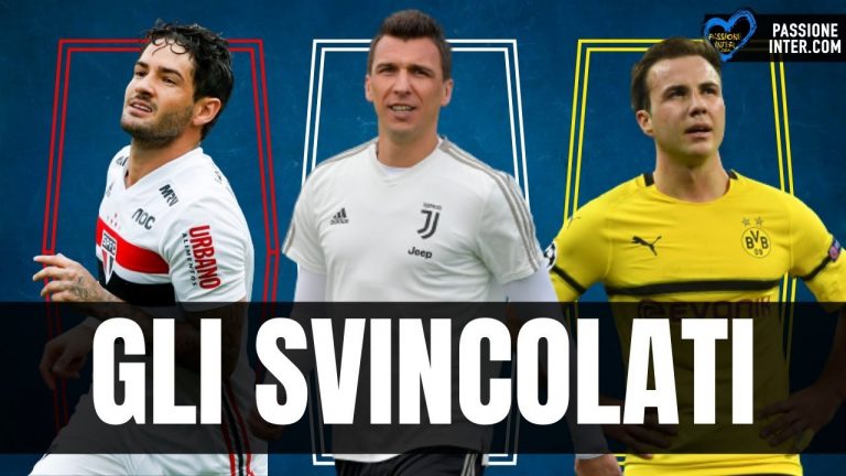 VIDEO – La lista degli svincolati: chi può far comodo all’Inter?