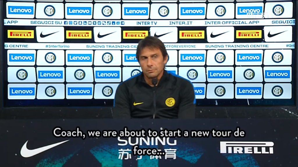 Inter-Torino, Conte in conferenza: “Tutti disponibili tranne Pinamonti. Eriksen alla Pirlo? No, lo penalizzerebbe troppo”