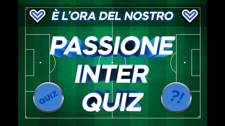 diretta Passione Inter Quiz
