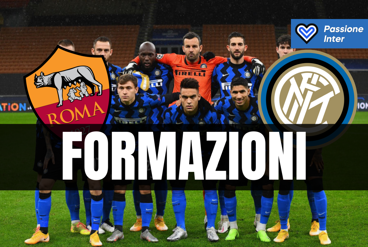 formazioni Roma-Inter