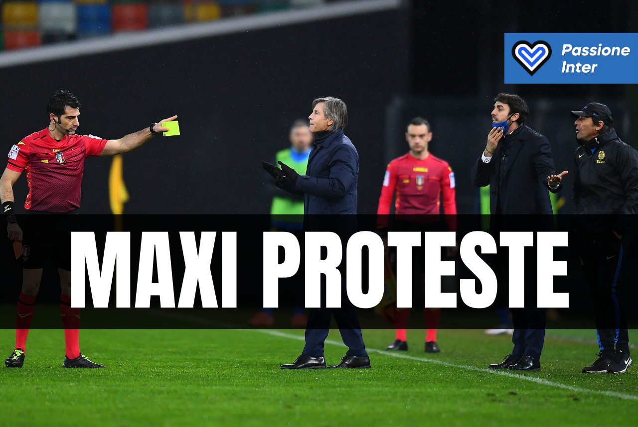 Udinese Inter proteste