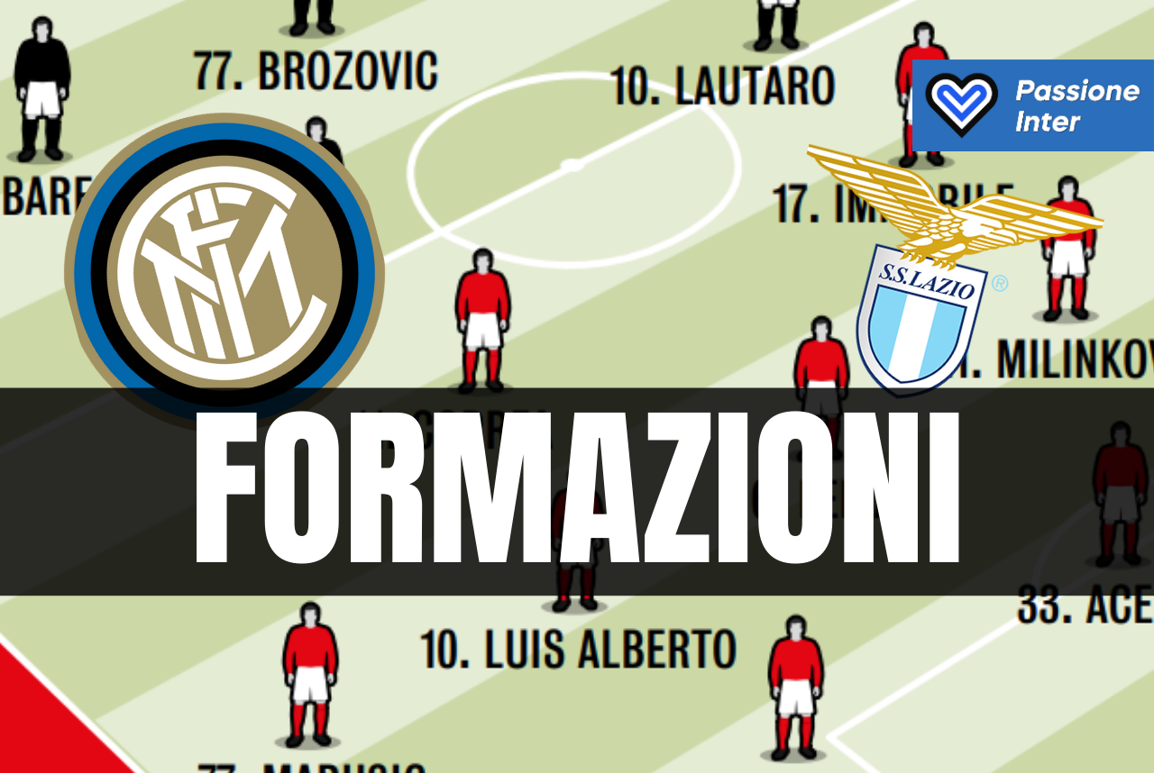 formazioni Inter-Lazio