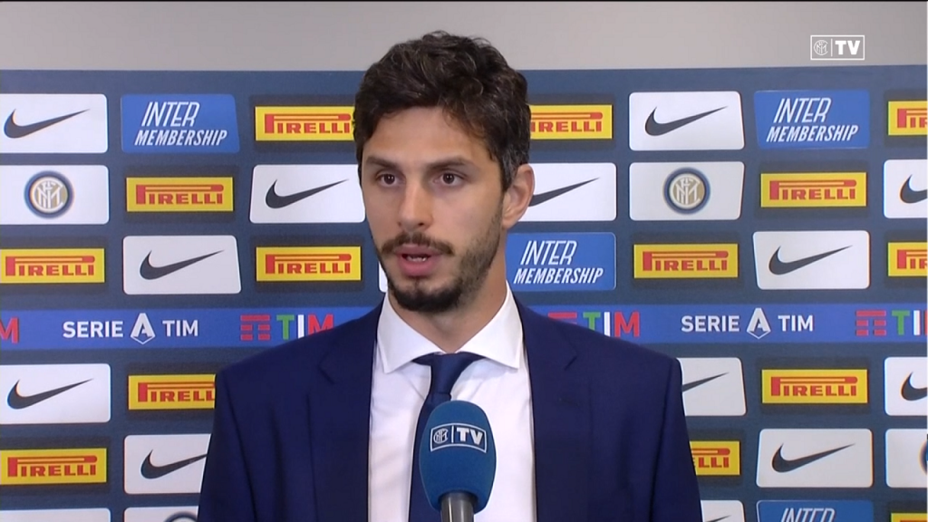 Inter-Genoa, Ranocchia (Inter TV): “Continuiamo il nostro lavoro con umiltà. Dobbiamo restare lassù”