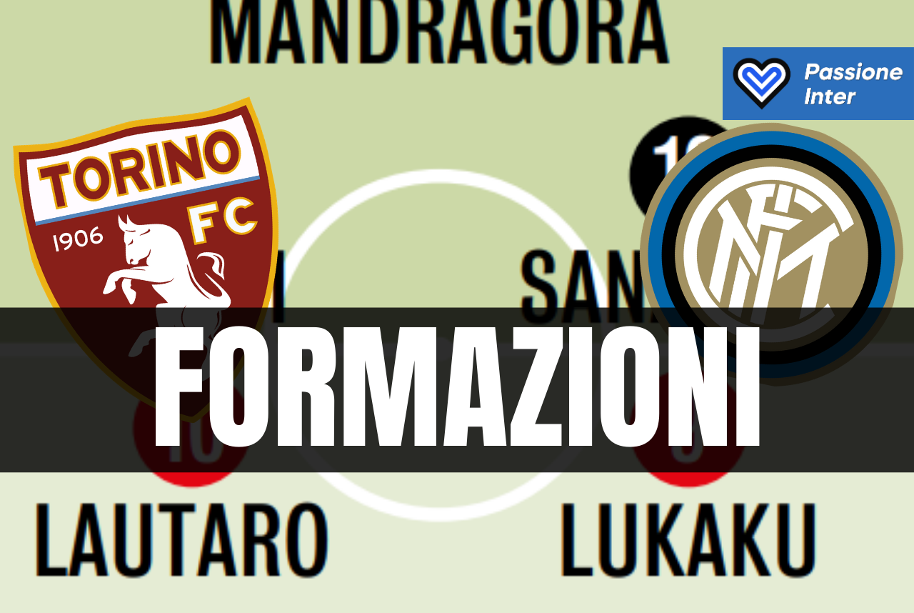 formazioni Torino Inter
