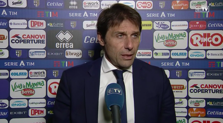 Inter-Atalanta, Conte (Sky): “Lautaro, che sacrificio: sono tutti dediti alla causa. Scudetto in tasca? No, ho solo 40 euro…”
