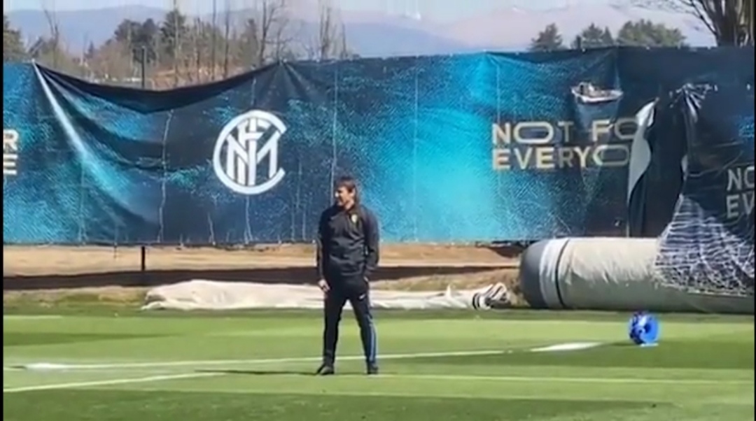 VIDEO – L’allenamento dell’Inter pubblicato da Conte su Instagram