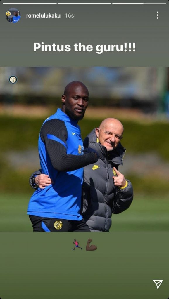 Social – Pintus dietro il lavoro dell’Inter. Lukaku lo esalta: “È il guru”