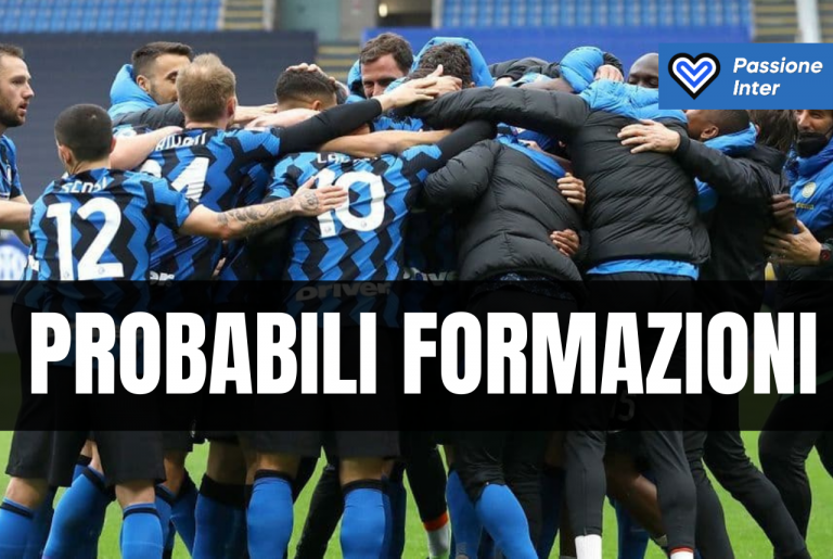 formazioni Inter Verona