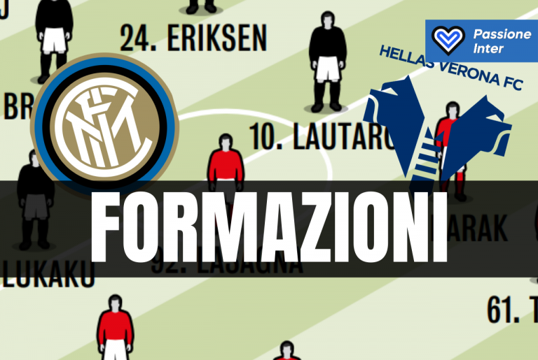 formazioni Inter Verona