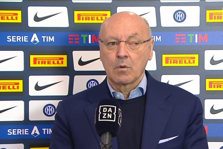 Inter-Verona, Marotta (Dazn): “Il calcio vive un momento tragico. Serve riforma per ridurre i costi”