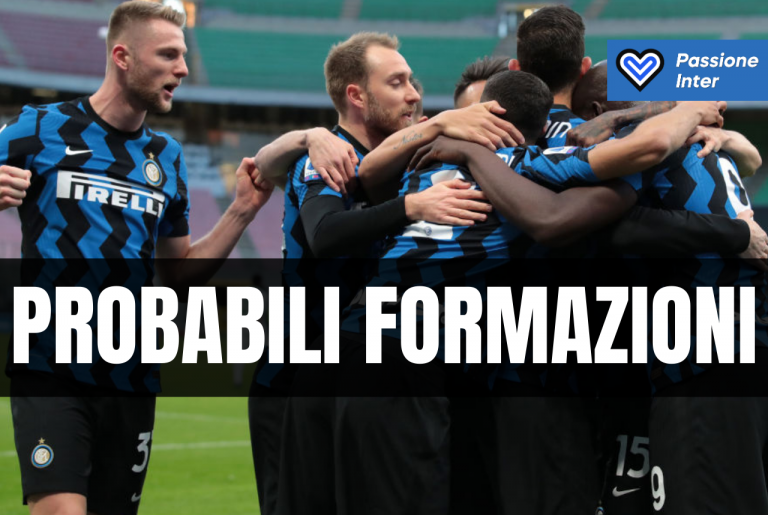 formazioni Inter Cagliari