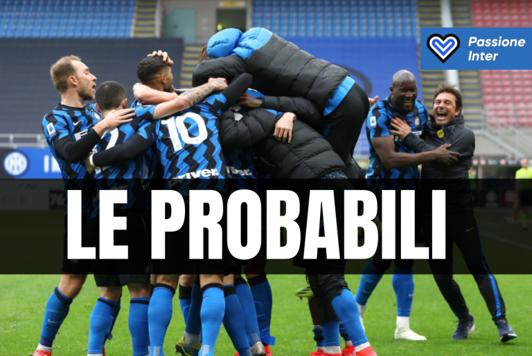 formazioni Napoli Inter