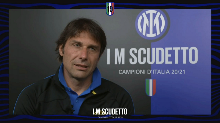 Conte: “Rapporto con i ragazzi speciale, dedico lo Scudetto a me stesso. E’ stata un’impresa”