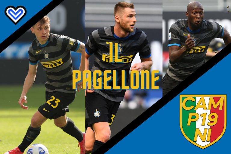 CAMP19NI D’ITALIA – Barella immenso, Lukaku e Skriniar i leader: IL PAGELLONE DELLO SCUDETTO