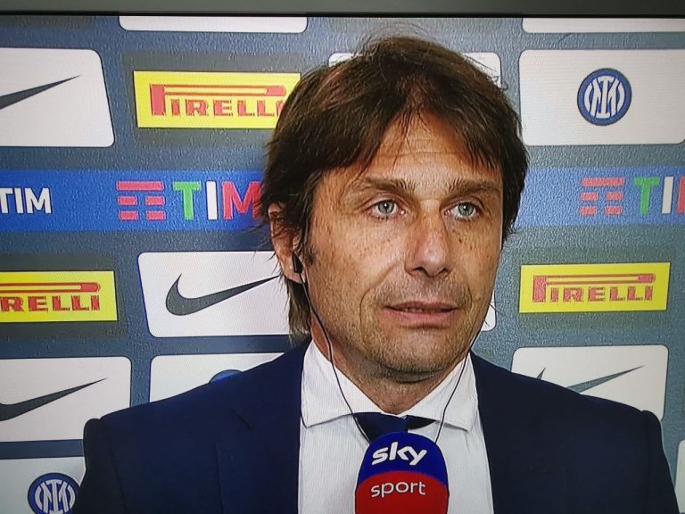 Inter-Samp, Conte (Sky): “Qui mi sono superato. Futuro? Mi godo lo scudetto. Vincere deve essere una droga”
