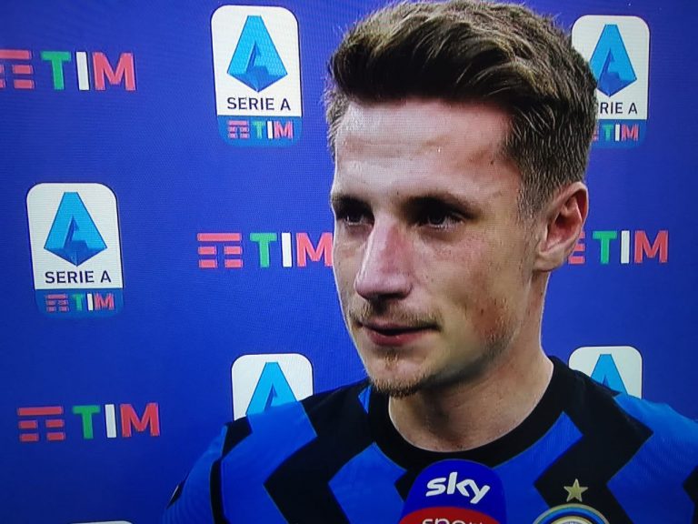 Inter-Sampdoria, Pinamonti (Sky): “Il gol ha coronato un’annata fantastica. Siamo ripartiti dalle sconfitte”