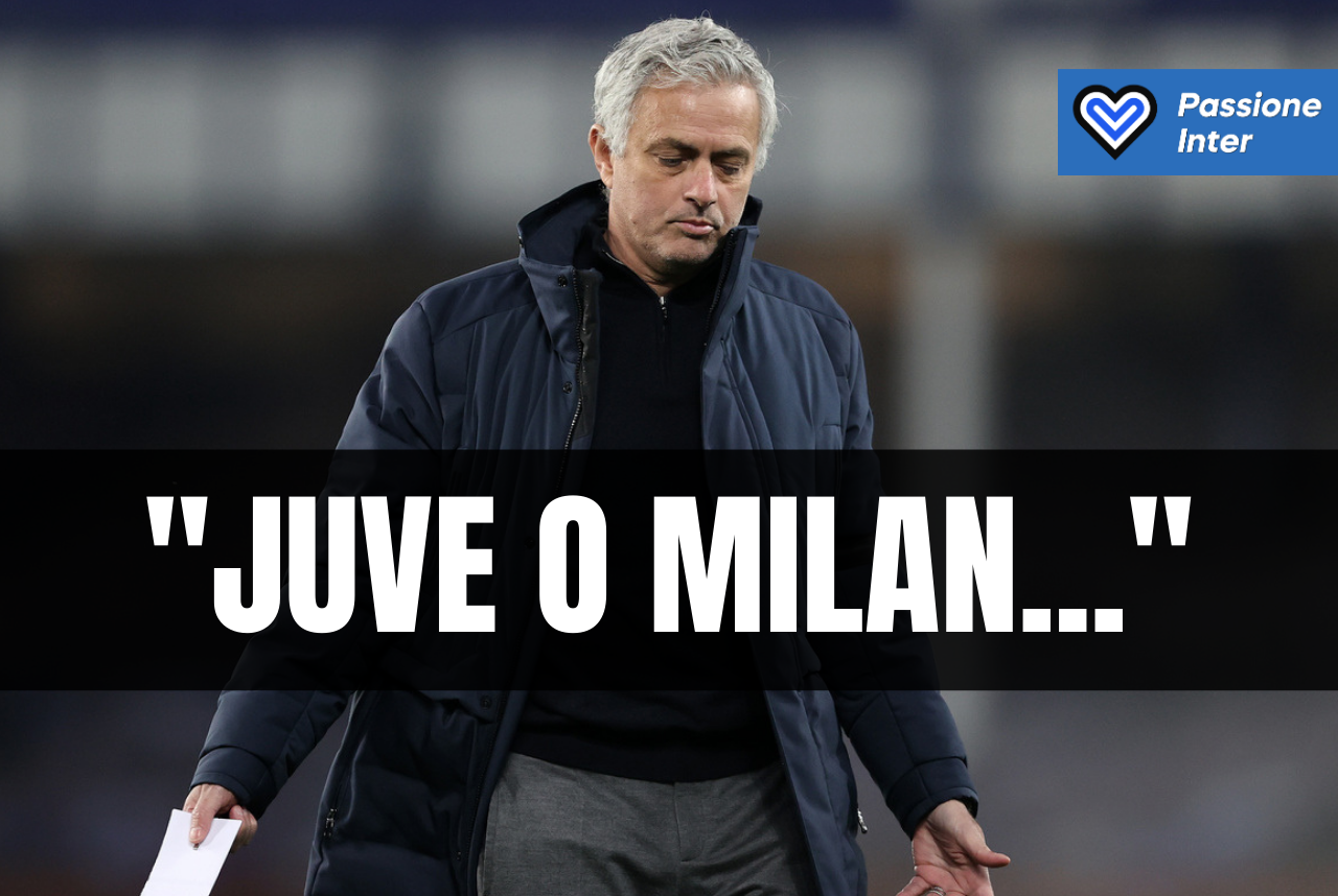 Mourinho Juve Milan