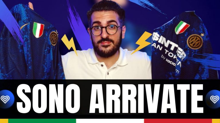 VIDEO – Unboxing e analisi doppia maglia Inter 21/22 con e senza sponsor: quale è meglio?