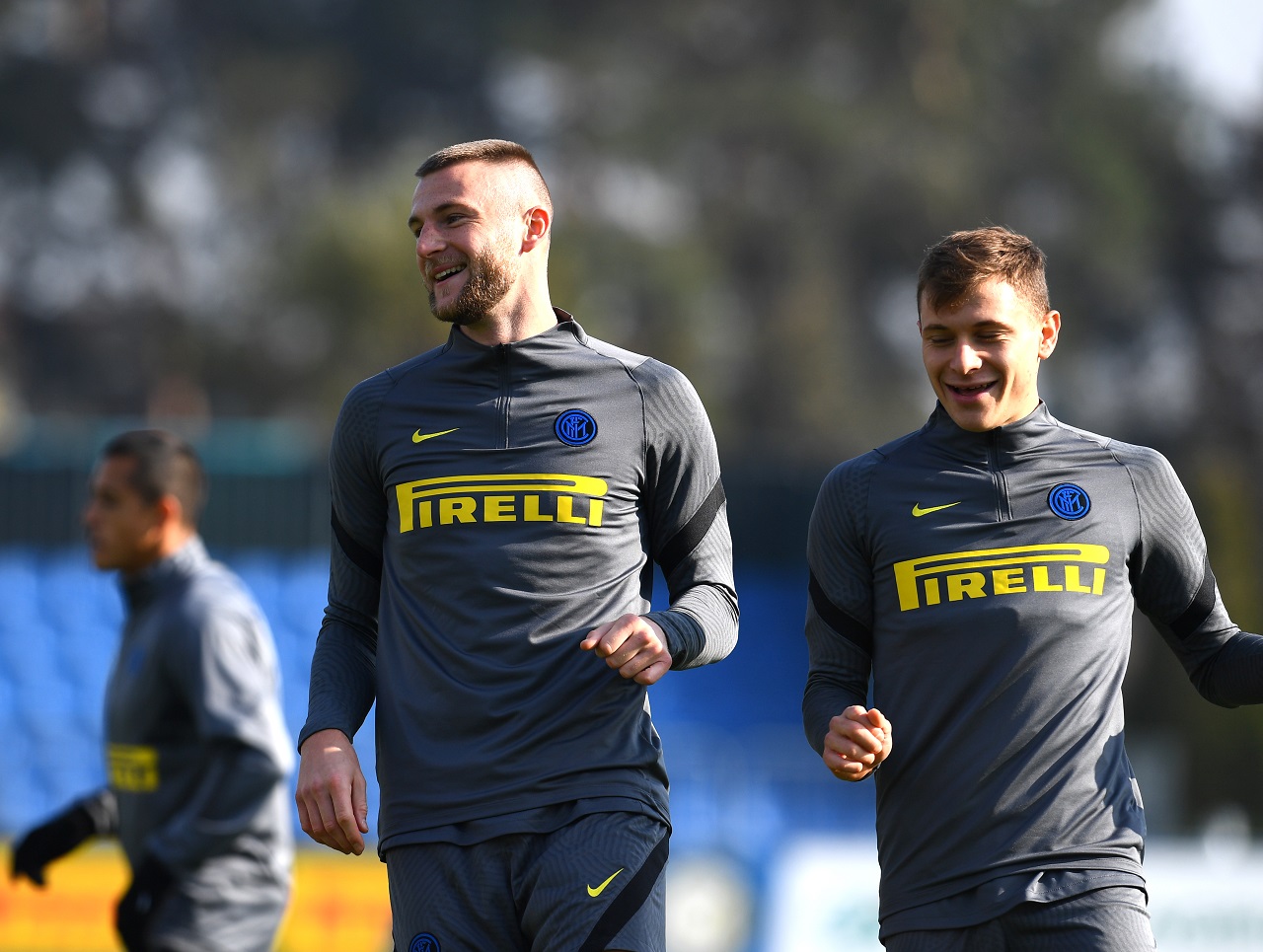 Barella e Skriniar