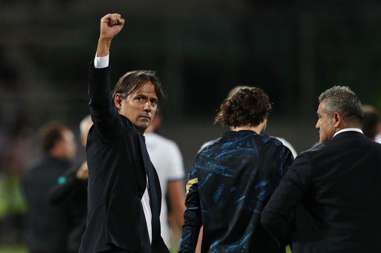 Fiorentina-Inter, Inzaghi: “Noi favoriti? In estate non parlavano bene di noi…” Inzaghi Inter