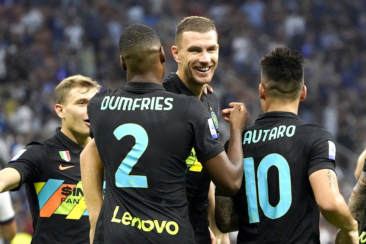 Dzeko e Lautaro