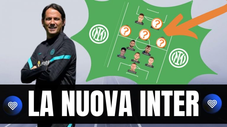 VIDEO – La Formazione dell’Inter 2021/2022 con DZEKO e gli altri Colpi del calciomercato
