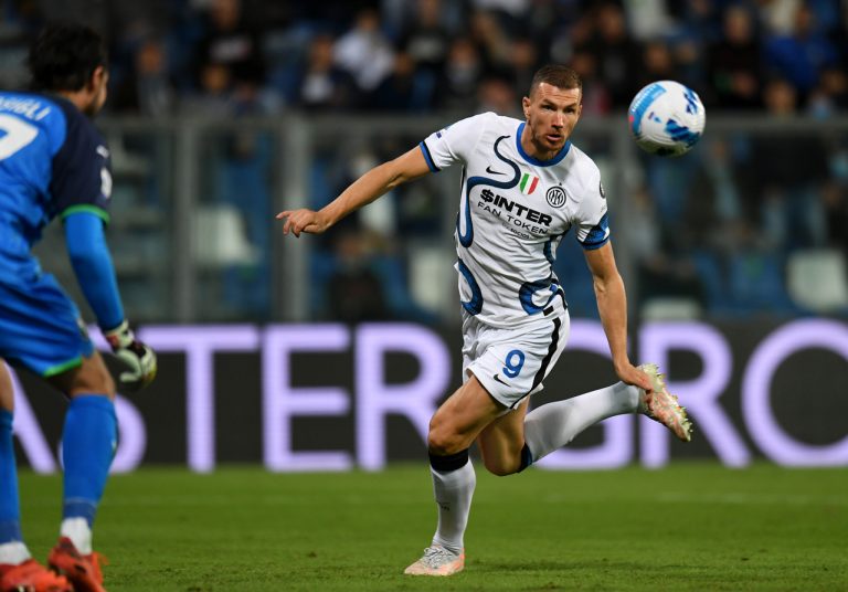 Sassuolo-Inter, Dzeko: “Contava il risultato. Lukaku dimenticato? Non ci penso”