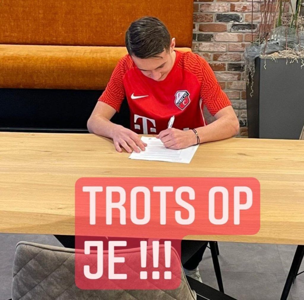Social – Il figlio di Sneijder firma il suo primo contratto con l’Utrecht