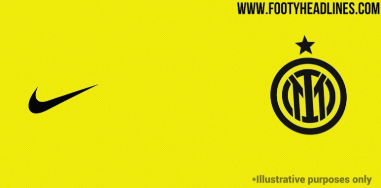 Inter, sarà il giallo il colore predominante della terza maglia 2022/23?