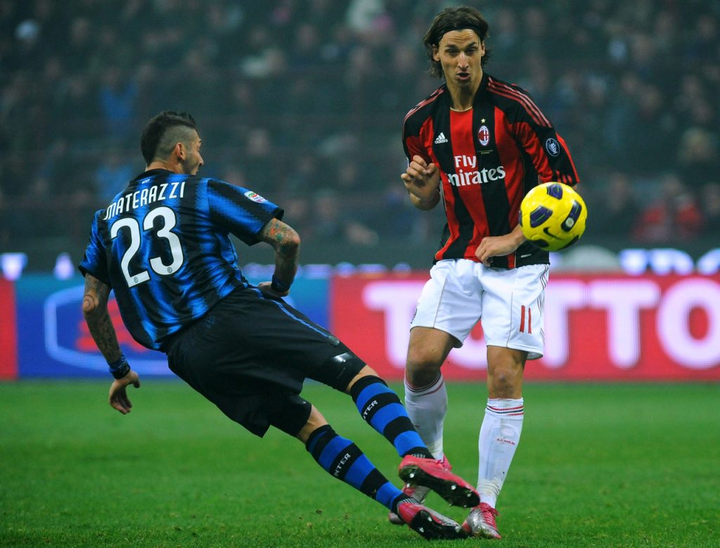 Social – Materazzi e la frecciatina “grafica” a Ibra: “Se volete l’Inter del Triplete…”