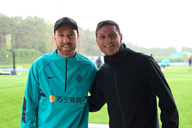 Social – Il saluto di Javier Zanetti a Eriksen: “L’Inter sarà per sempre casa tua”